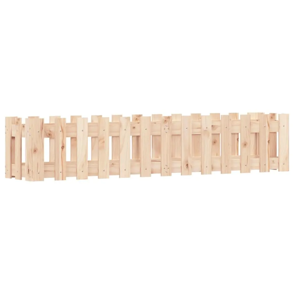 Raised Garden Bed Wooden Planter Box for Outdoor Use