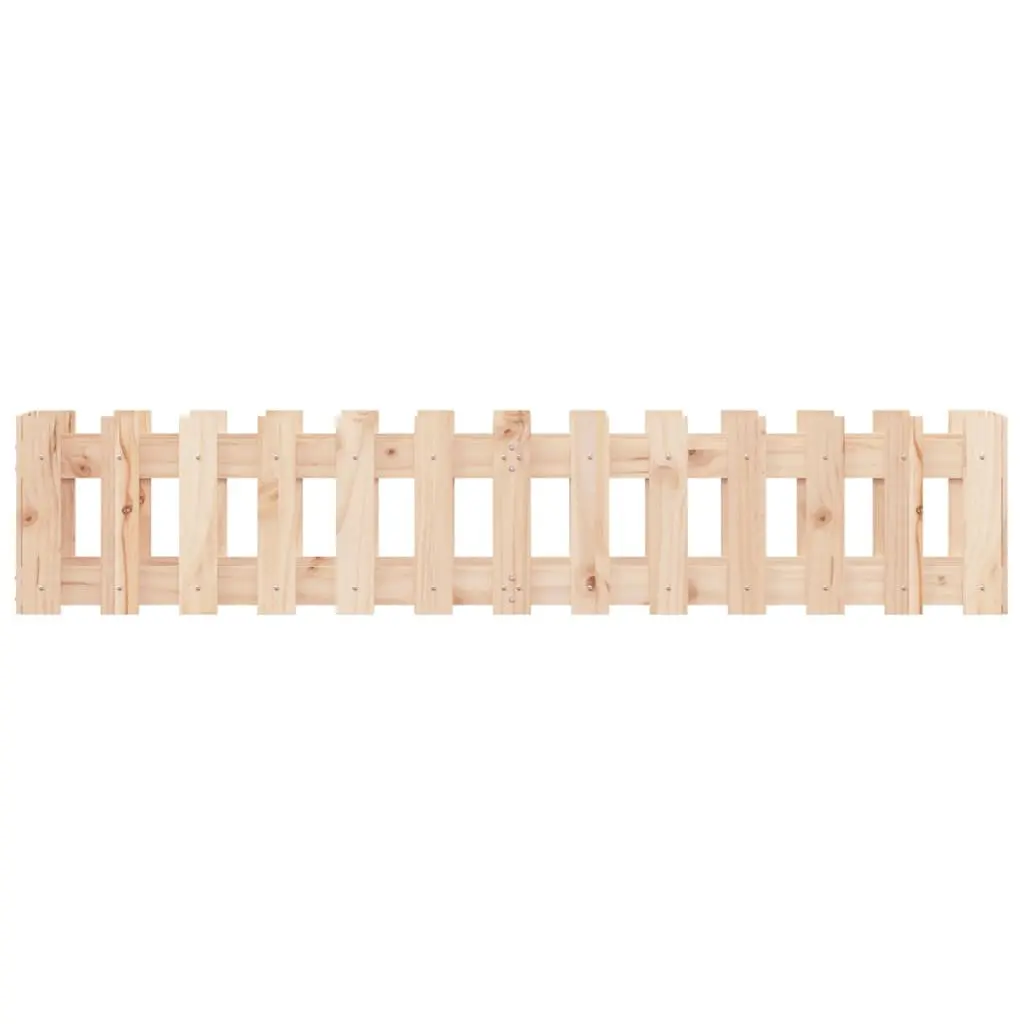 Raised Garden Bed Wooden Planter Box for Outdoor Use
