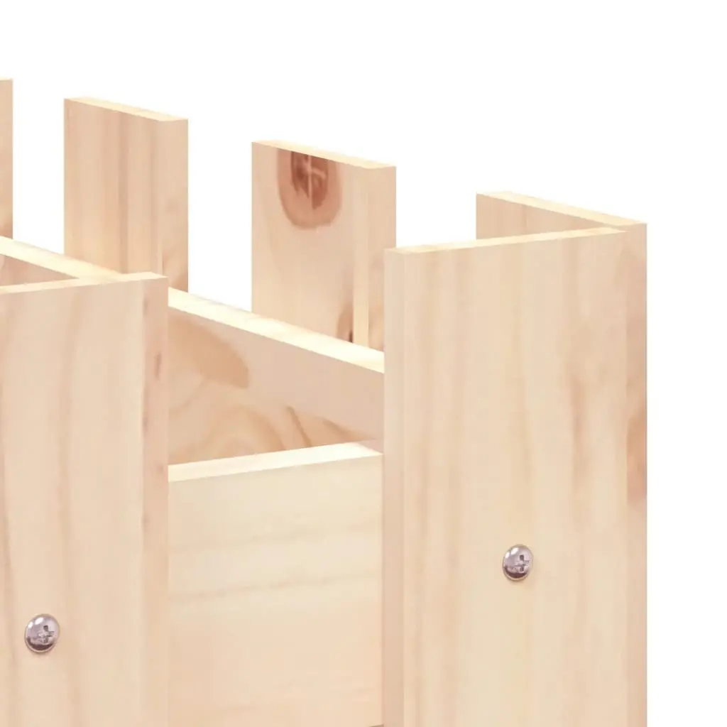 Raised Garden Bed Wooden Planter Box for Outdoor Use