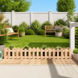 Durable Solid Wood Raised Bed Planter for Your Garden