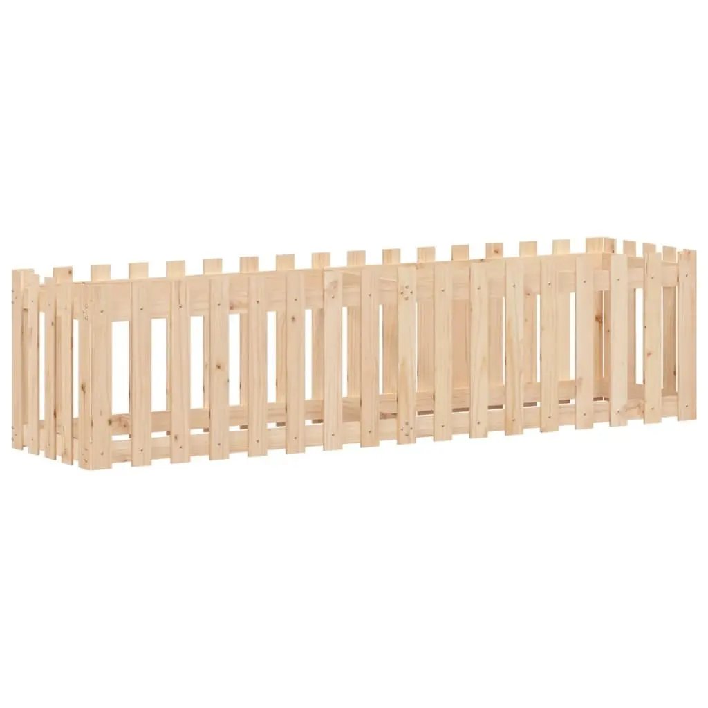 Pine Wood Garden Raised Bed for Plants