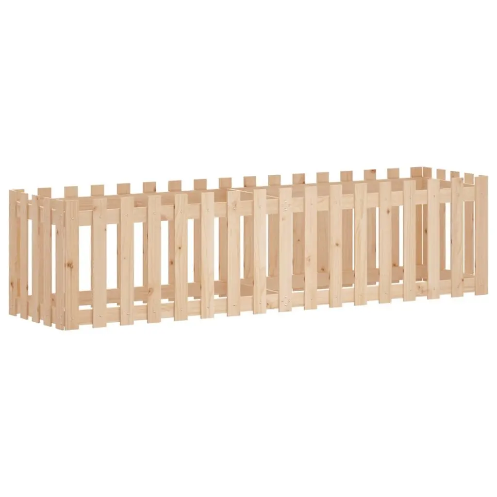 Pine Wood Garden Raised Bed for Plants