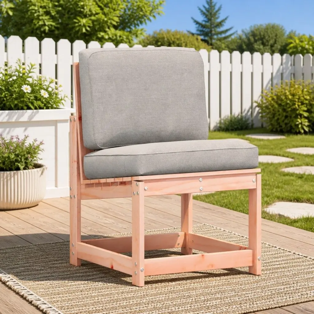 Brown Wooden Patio Garden Chair