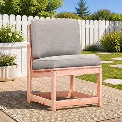 High-Quality Brown Wooden Patio Garden Chair