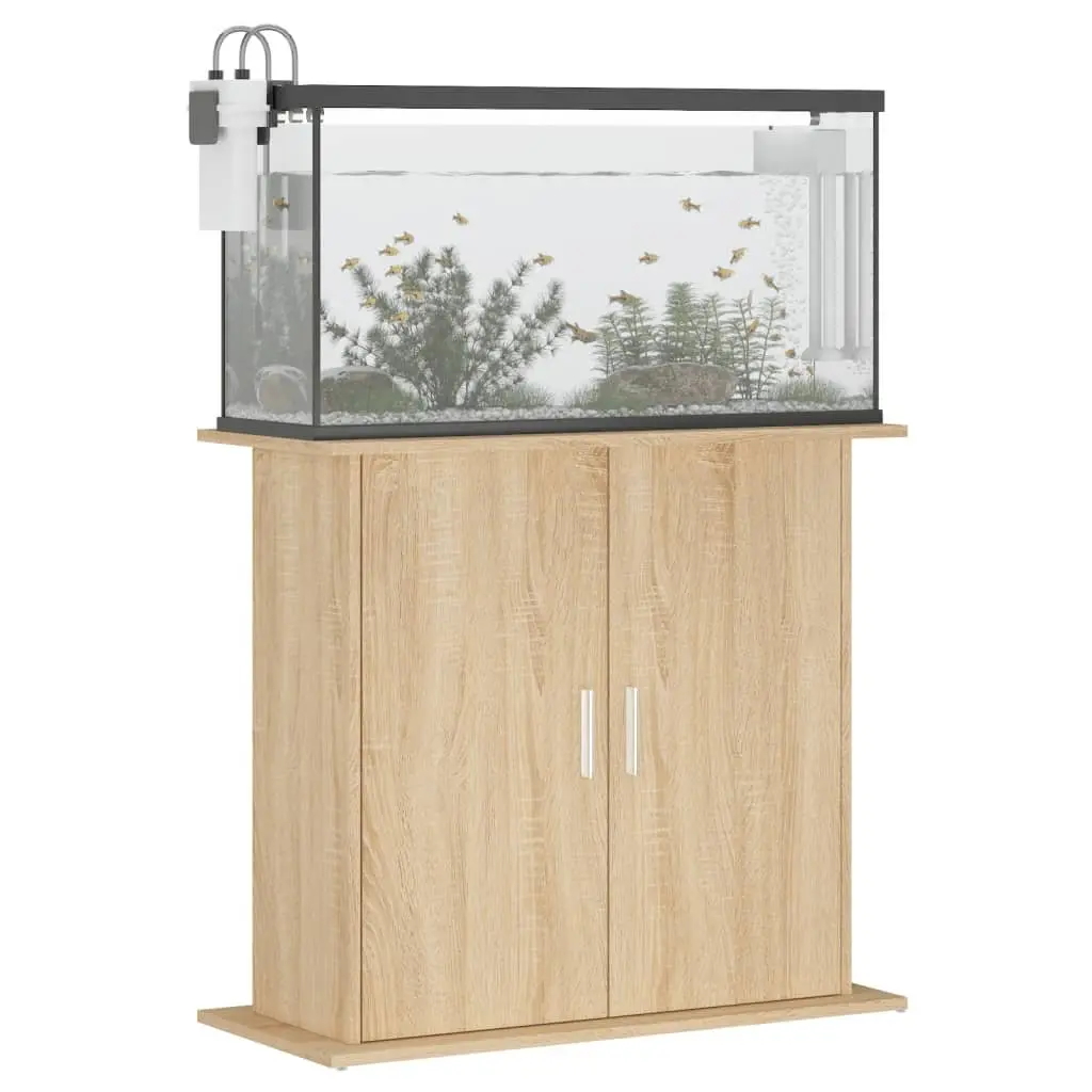 Aquarium Stand Engineered Wood 81 x 36 x 73 cm Brown