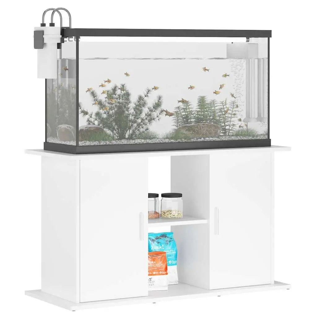 White Aquarium Stand for Fish Tanks 101x41x58cm