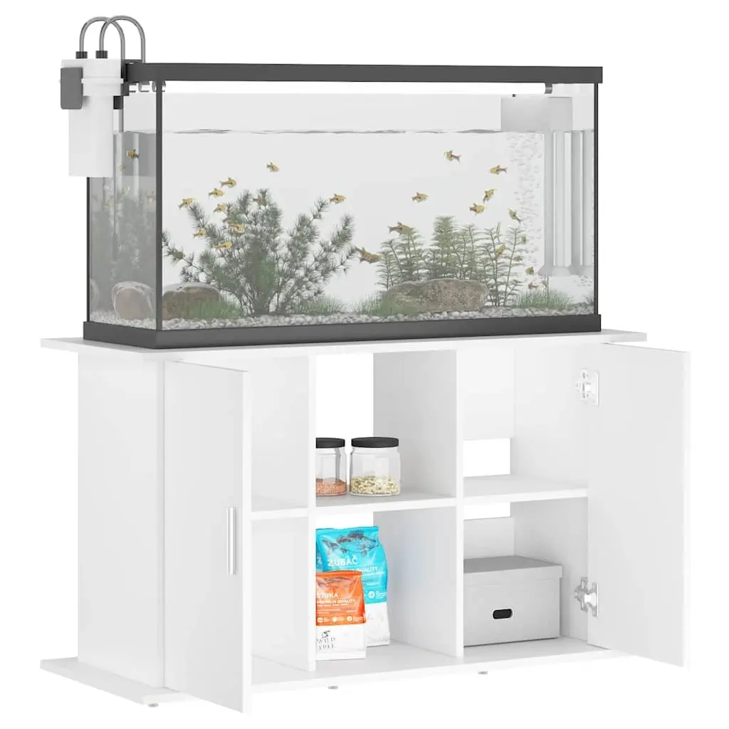 White Aquarium Stand for Fish Tanks 101x41x58cm