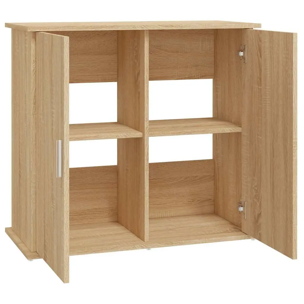 Aquarium Stand Engineered Wood 81x36x73cm Brown