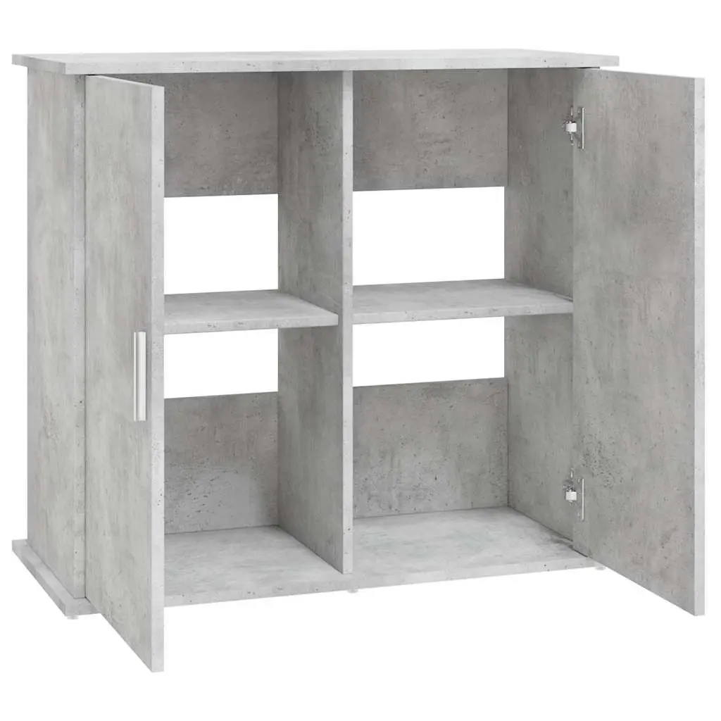 Aquarium Stand Engineered Wood 81x36x73cm Grey