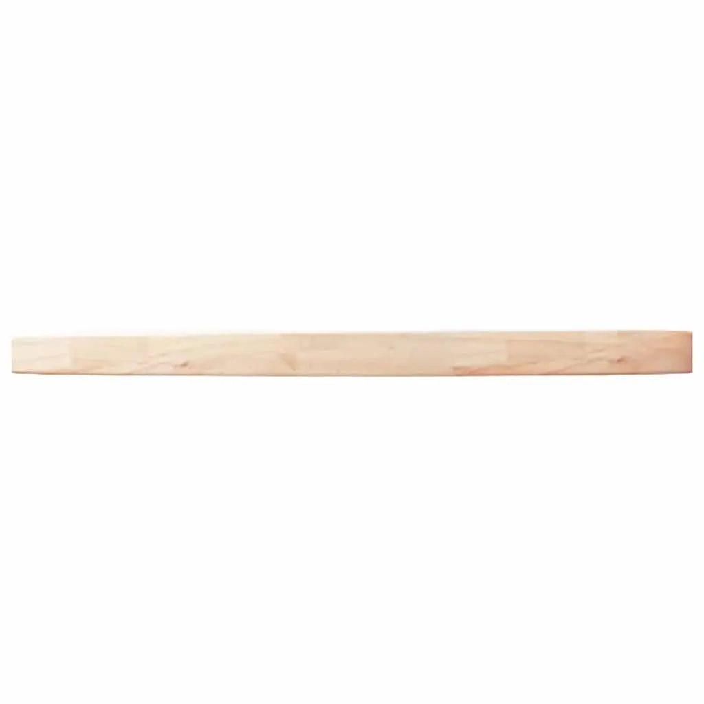50cm Round Solid Wood Table Top in Brown Pine