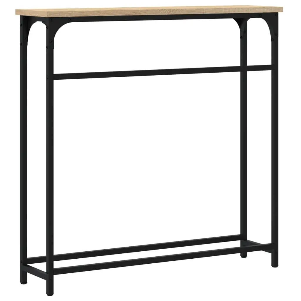 Engineered Wood Console Table for Entryway or Hallway