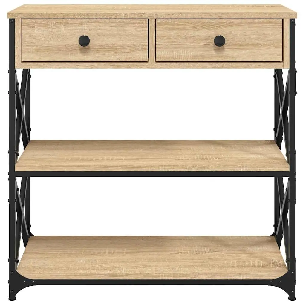 Brown Console Table for Entryway and Living Room