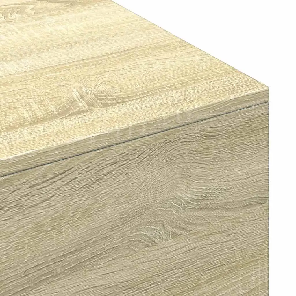 Sonoma Oak Coffee Table 100x49.5x31 cm Engineered Wood