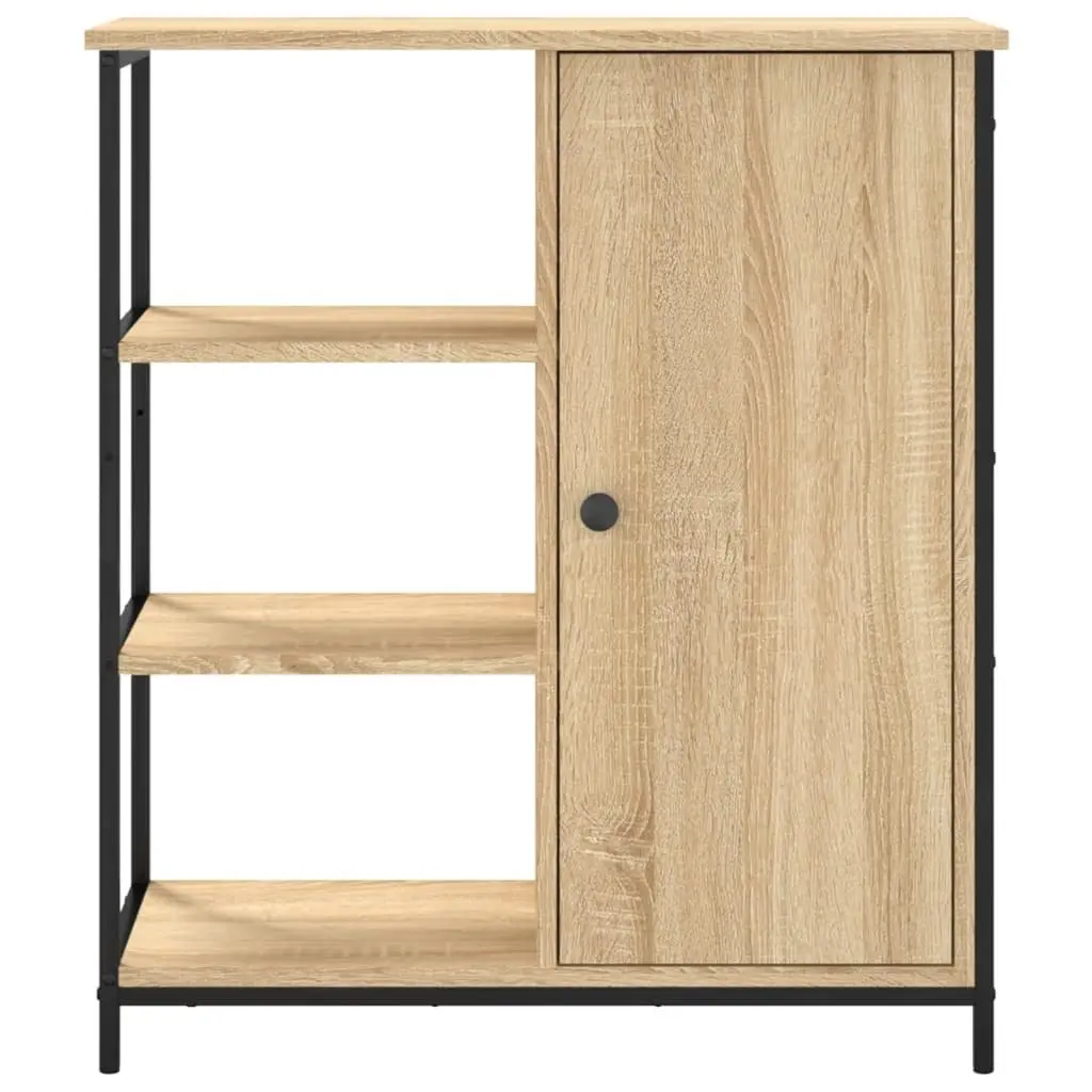 Brown Engineered Wood Sideboard Storage Cabinet