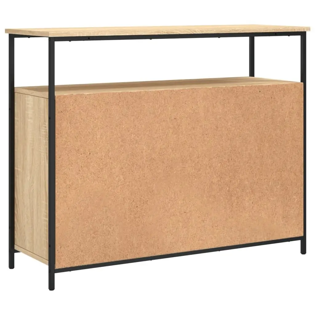 Brown Engineered Wood Storage Cabinet for Display
