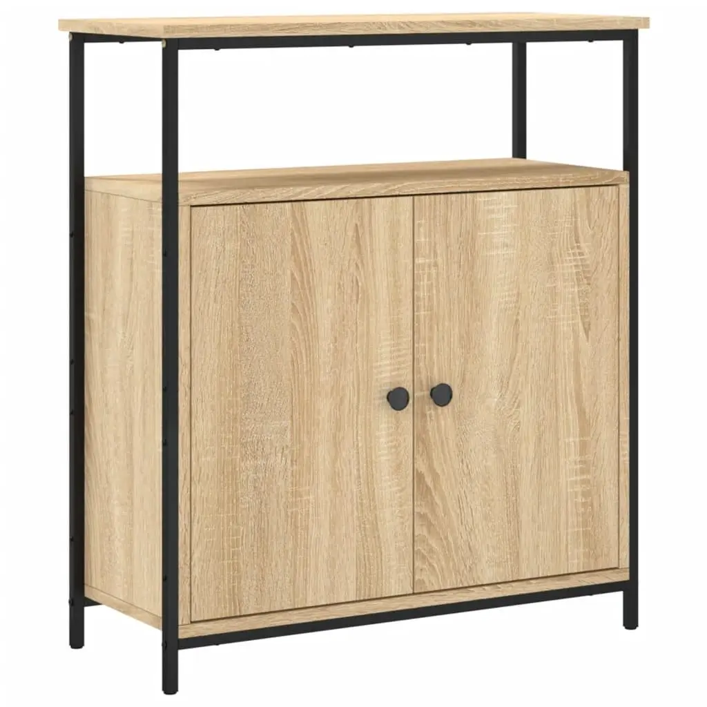 Engineered Wood Sideboard Cabinet in Brown