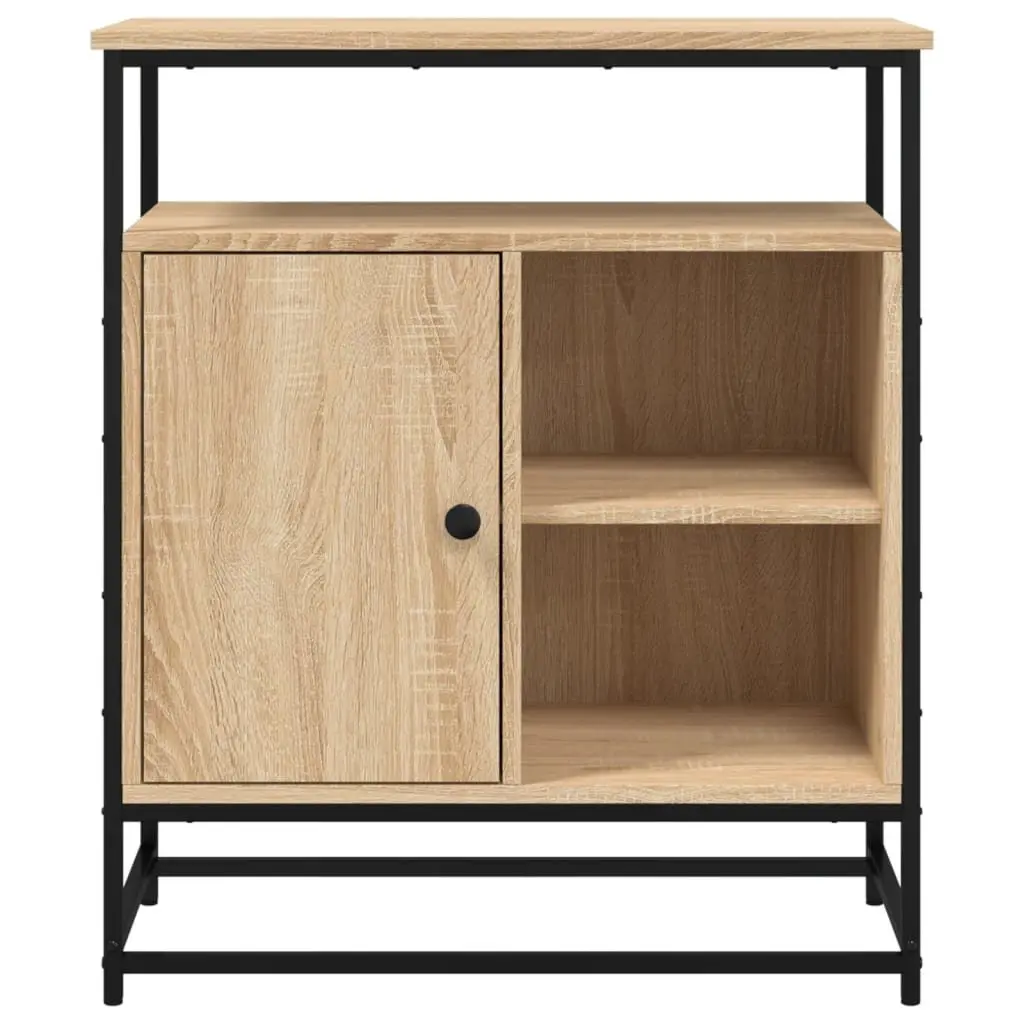 Brown Sideboard Storage Cabinet 69x35x80cm