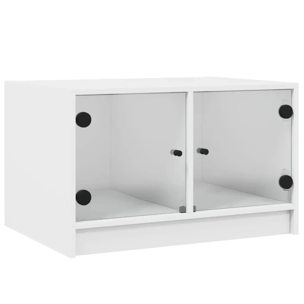 Coffee Table Engineered Wood 68x50x42cm White