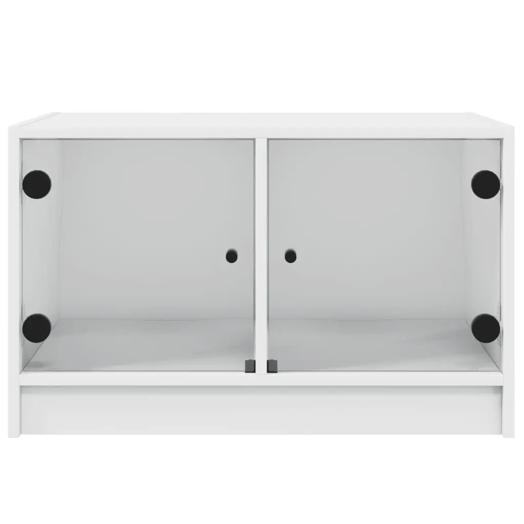 Coffee Table Engineered Wood 68x50x42cm White