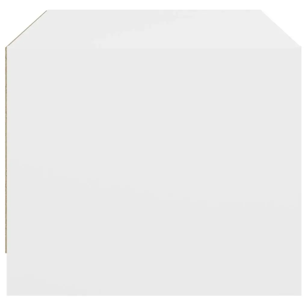 Coffee Table Engineered Wood 68x50x42cm White