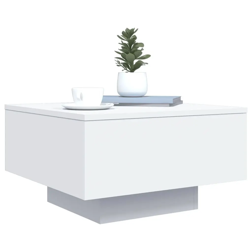 White Modern Coffee Table for Living Rooms