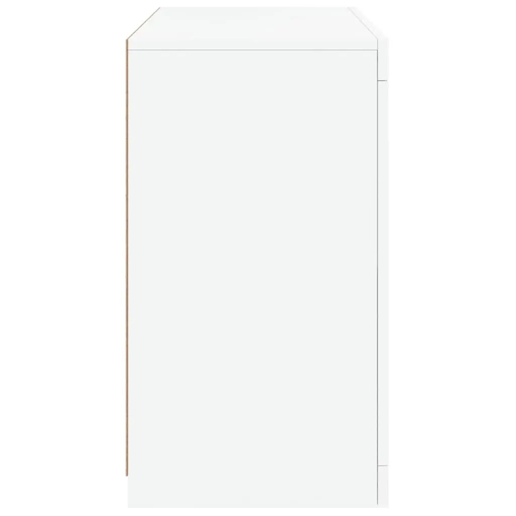White Sideboard with RGB LED Lighting