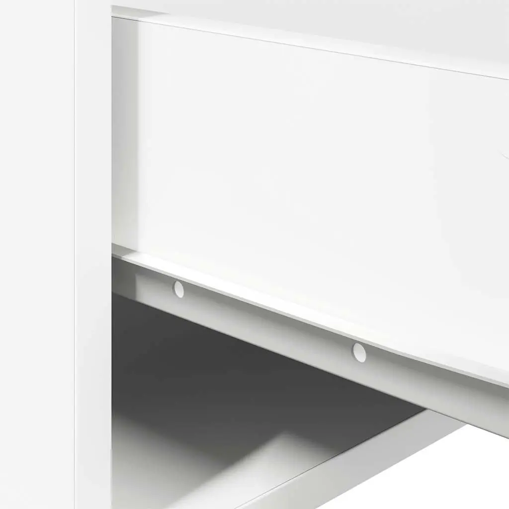 Wall-Mounted Bedside Cabinet with RGB LED