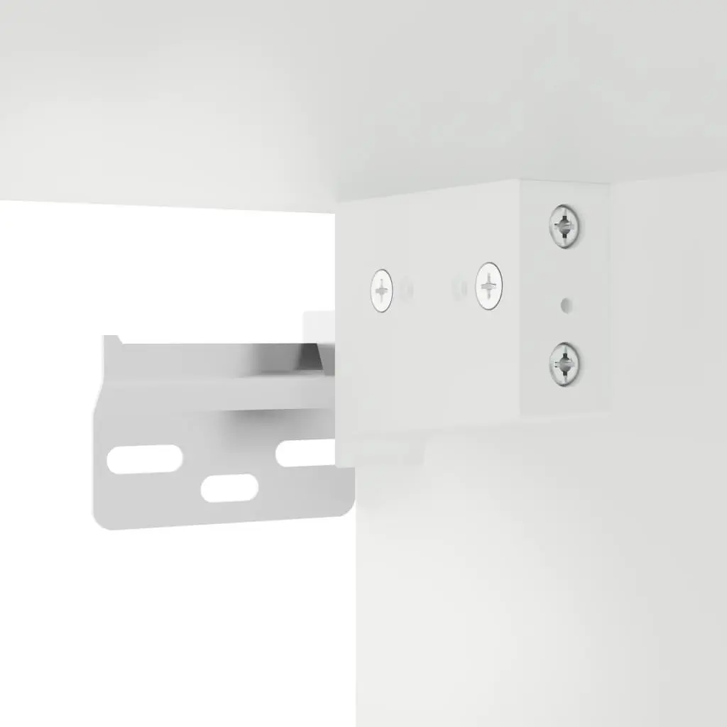TV Wall Cabinets Engineered Wood 40.5x30x60cm White 2 Piece