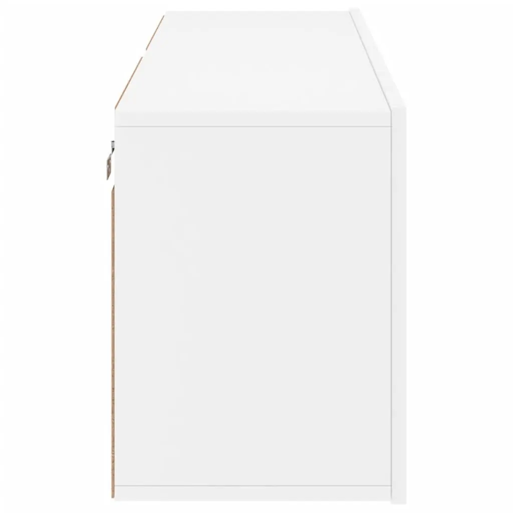 Wall-Mounted TV Cabinets 2 pcs White Storage Units