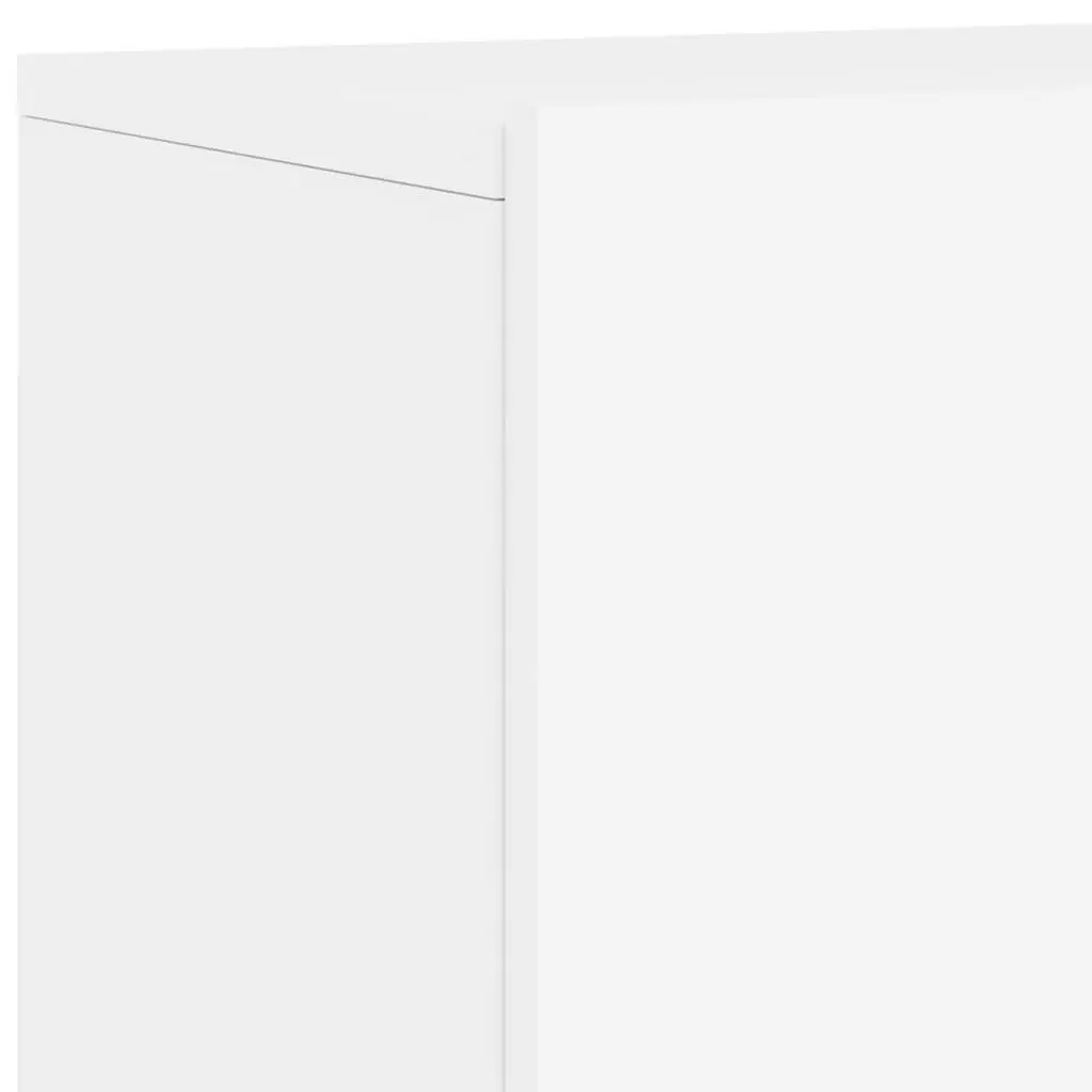 Wall-Mounted TV Cabinets 2 pcs White Storage Units
