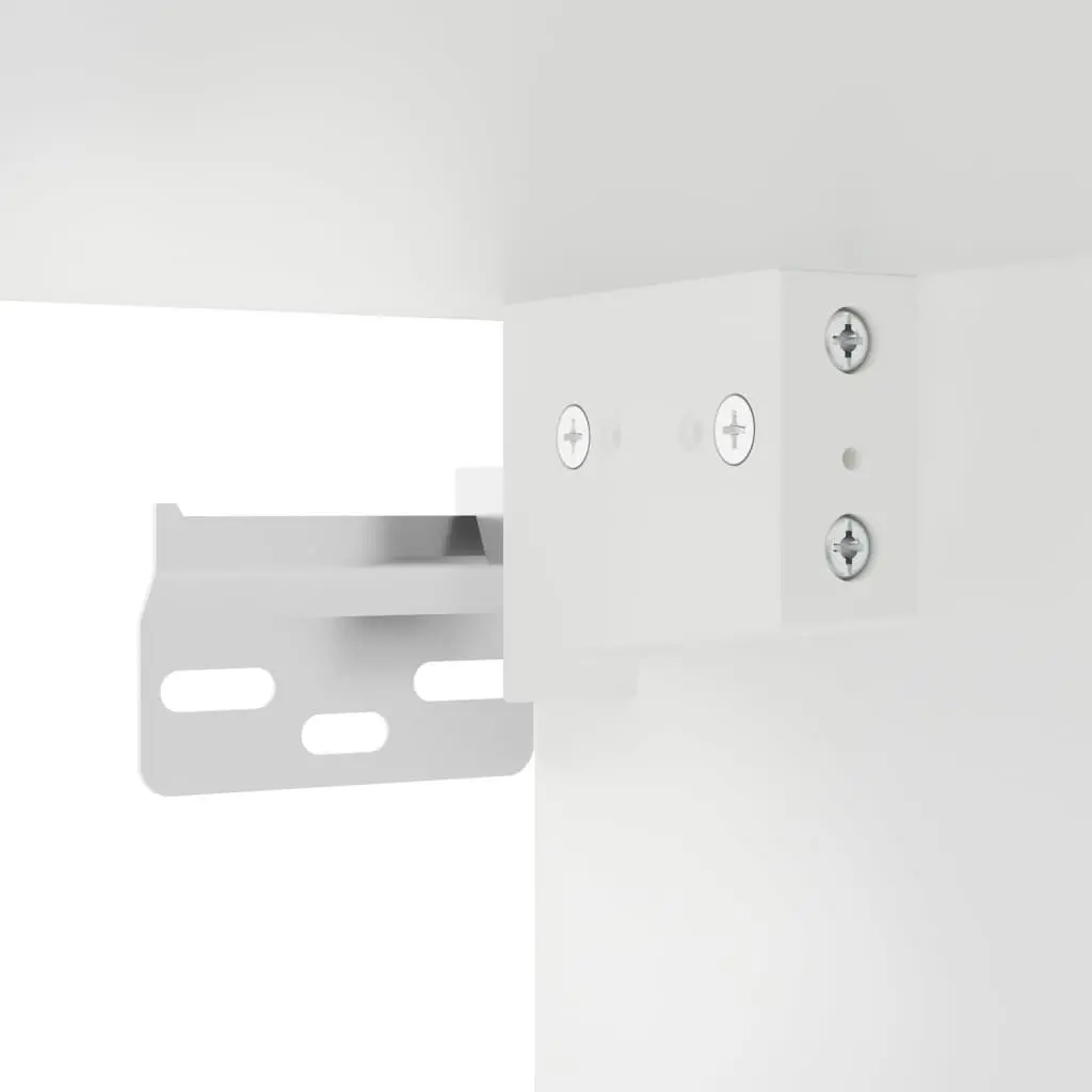 Wall-Mounted TV Cabinets 2 pcs White Storage Units