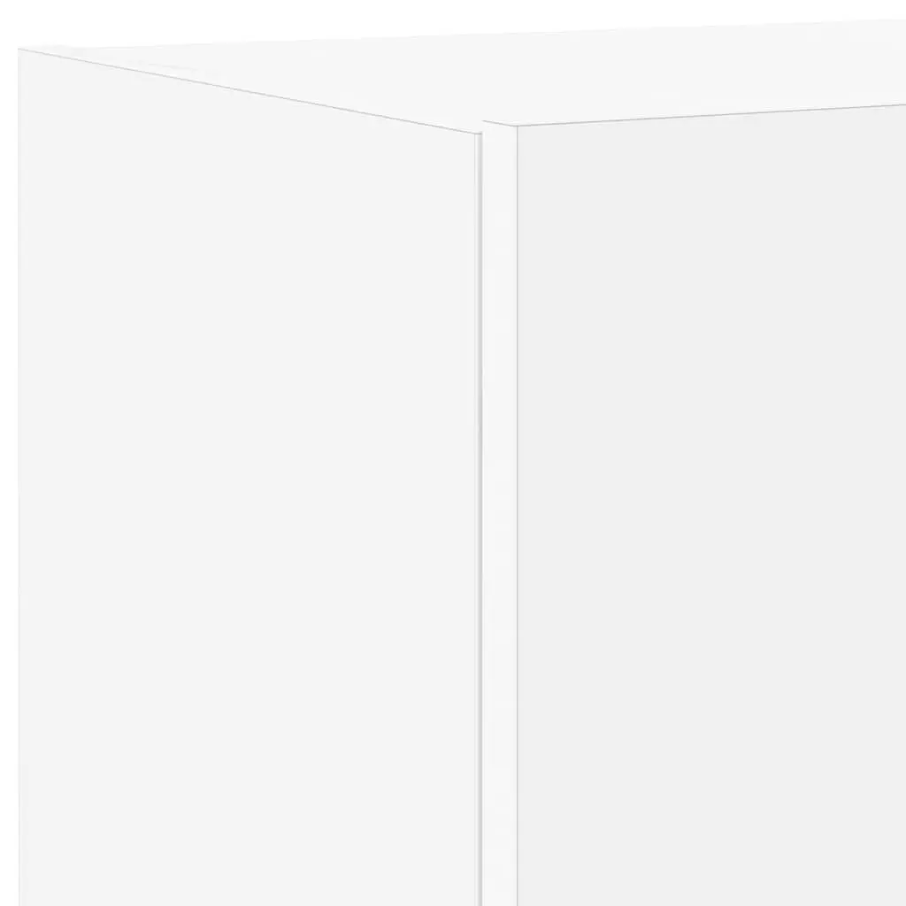 TV Wall Cabinet Engineered Wood 100cm White