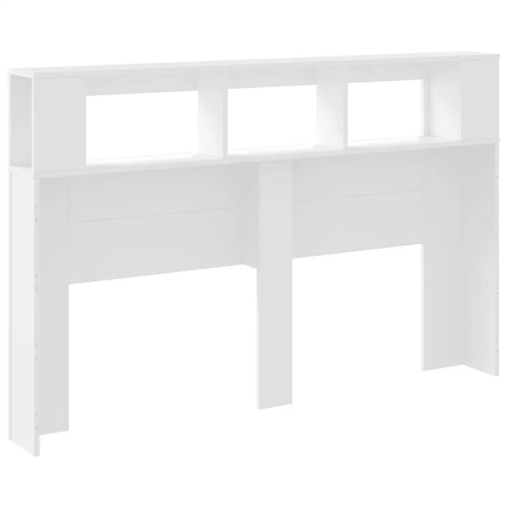 White LED Headboard 160cm for Modern Bedrooms