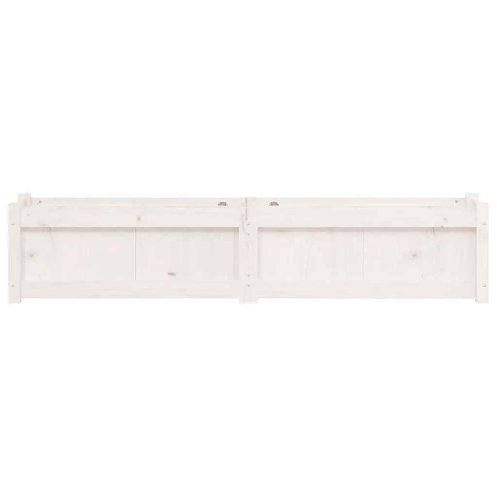 Solid Pine Wood Garden Planter Box for Outdoor Spaces