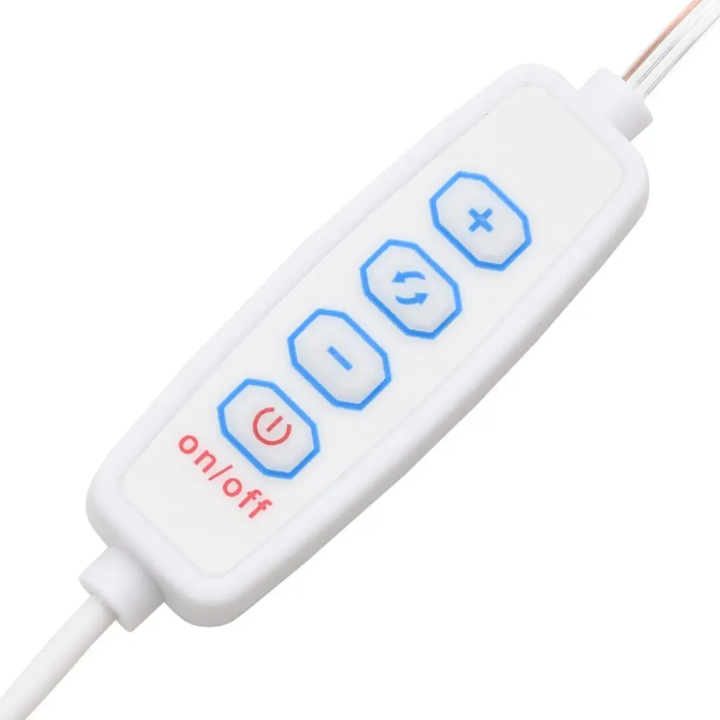 White Dressing Table with LED Mirror Lights
