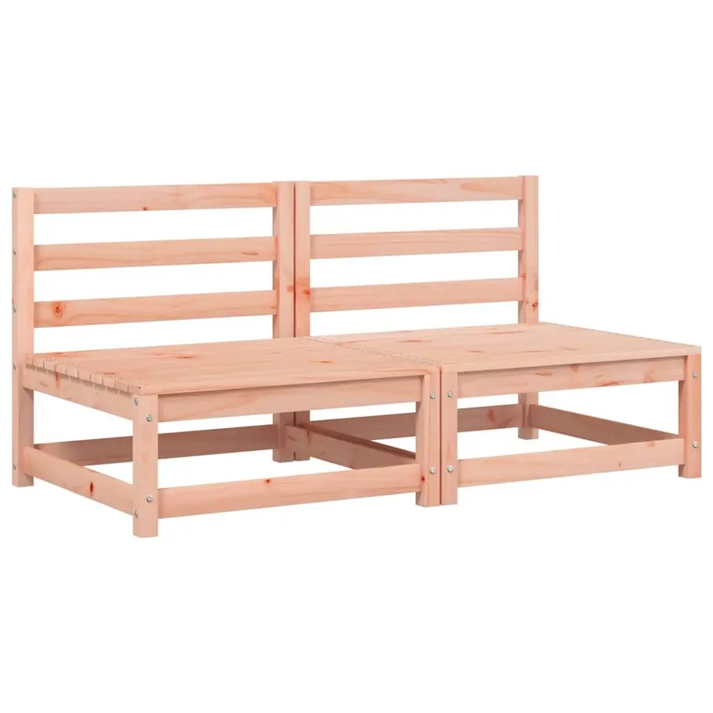 Outdoor Armless Sectional Sofa Set with Cushions