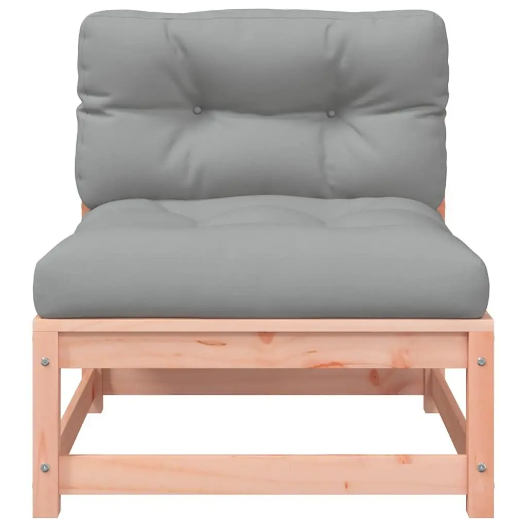 Outdoor Armless Sectional Sofa Set with Cushions