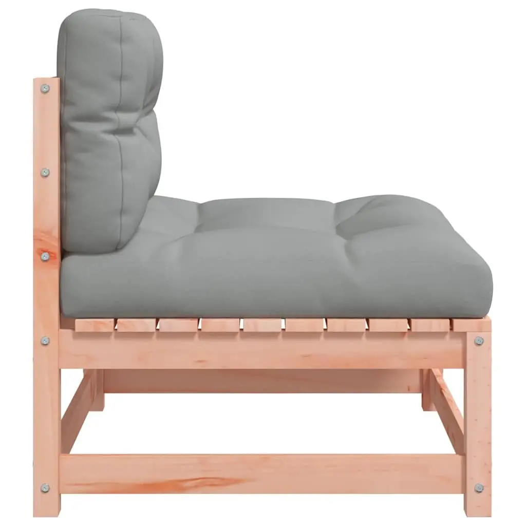 Outdoor Armless Sectional Sofa Set with Cushions