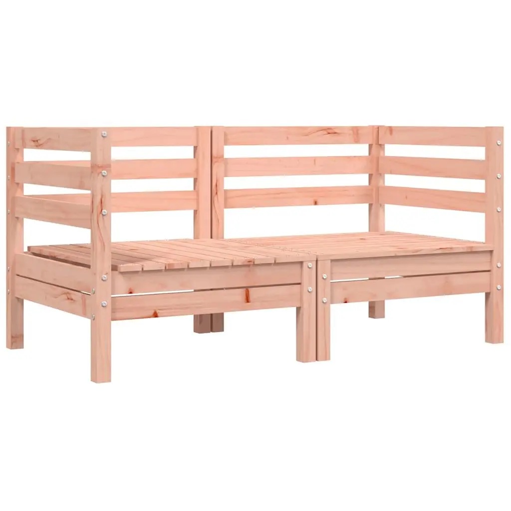 Solid Wood Outdoor Sectional Sofa with Cushions
