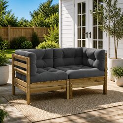 Exceptional Outdoor Corner Sectional Sofa Set