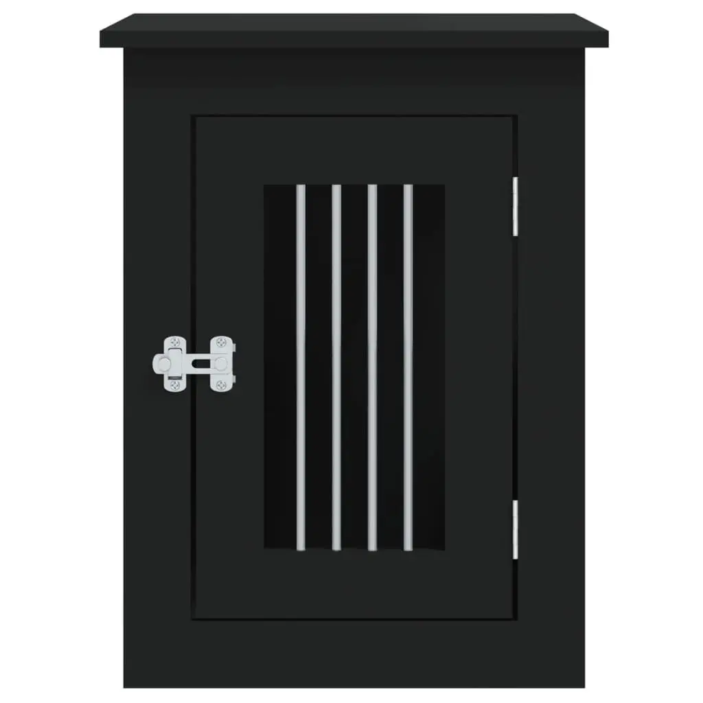 Black Dog Crate Furniture with End Table Functionality