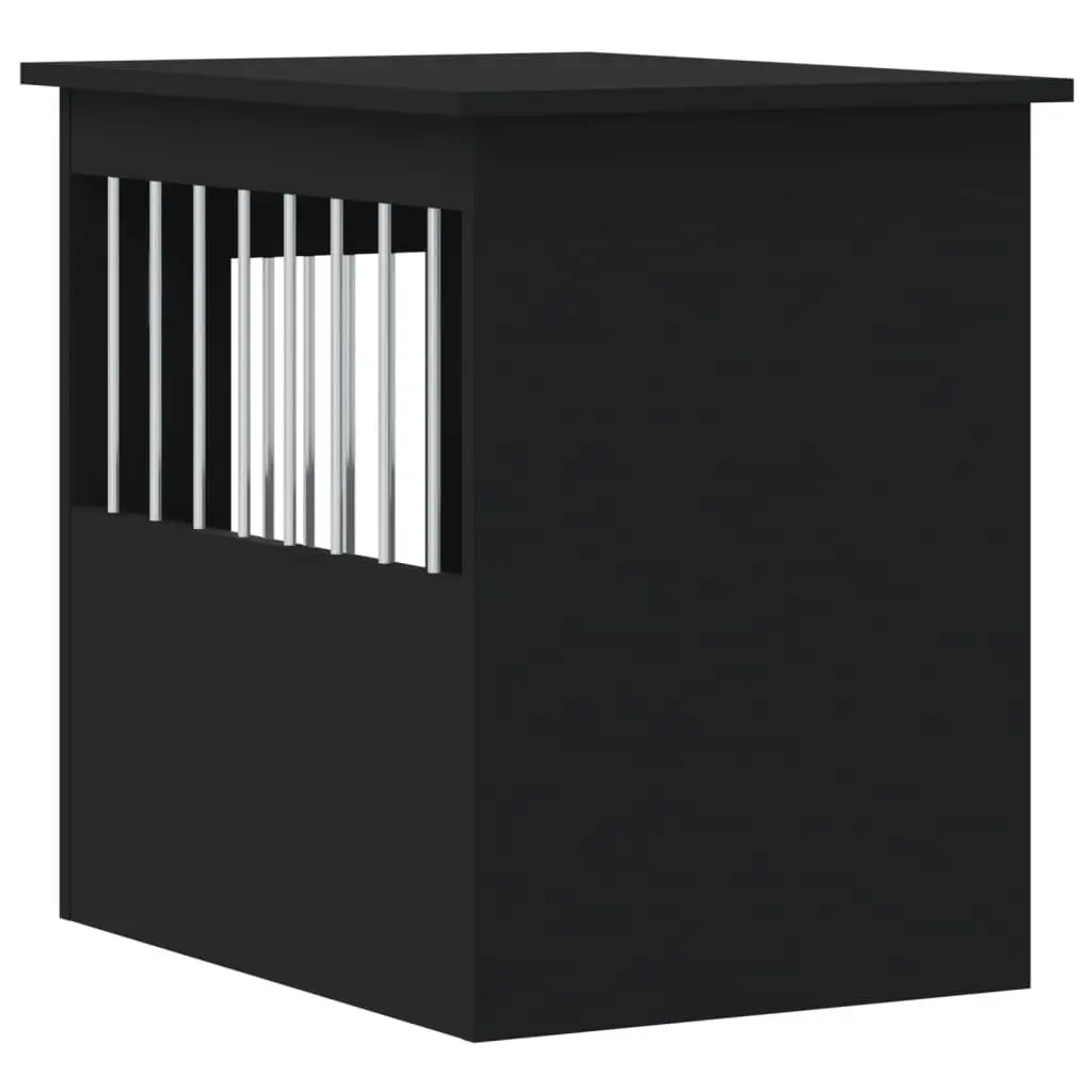Black Dog Crate Furniture with End Table Functionality