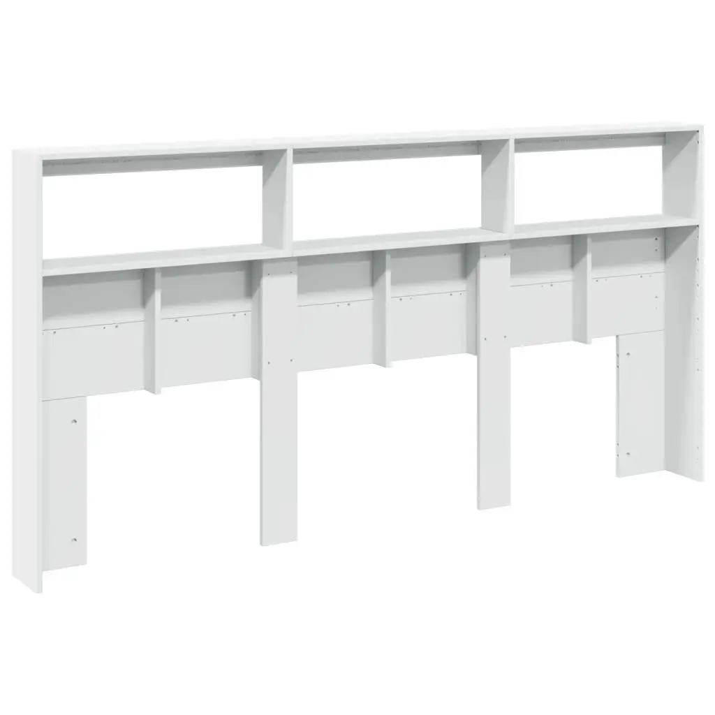 Headboard Cabinet with RGB LED Lights 200cm