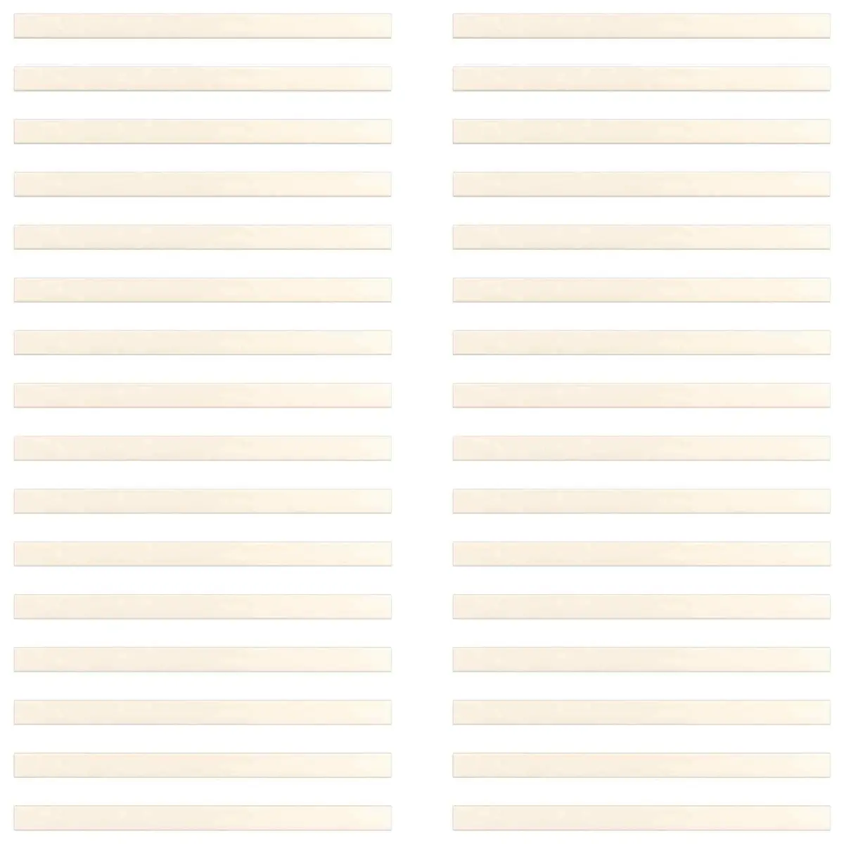 32 pcs Solid Pine Wood Bed Slats 90 x 6 x 1.3 cm