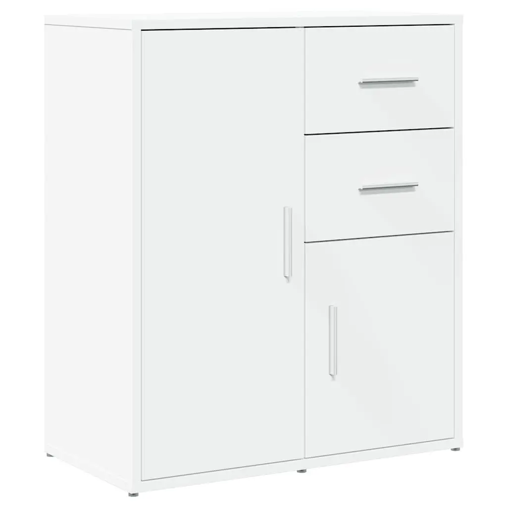 Sideboard White 60x31x70 cm Storage Cabinet Engineered Wood Furniture