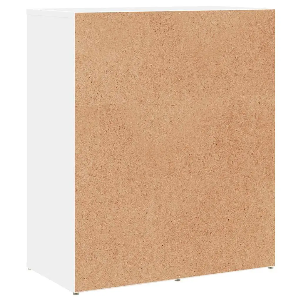 Sideboard White 60x31x70 cm Storage Cabinet Engineered Wood Furniture