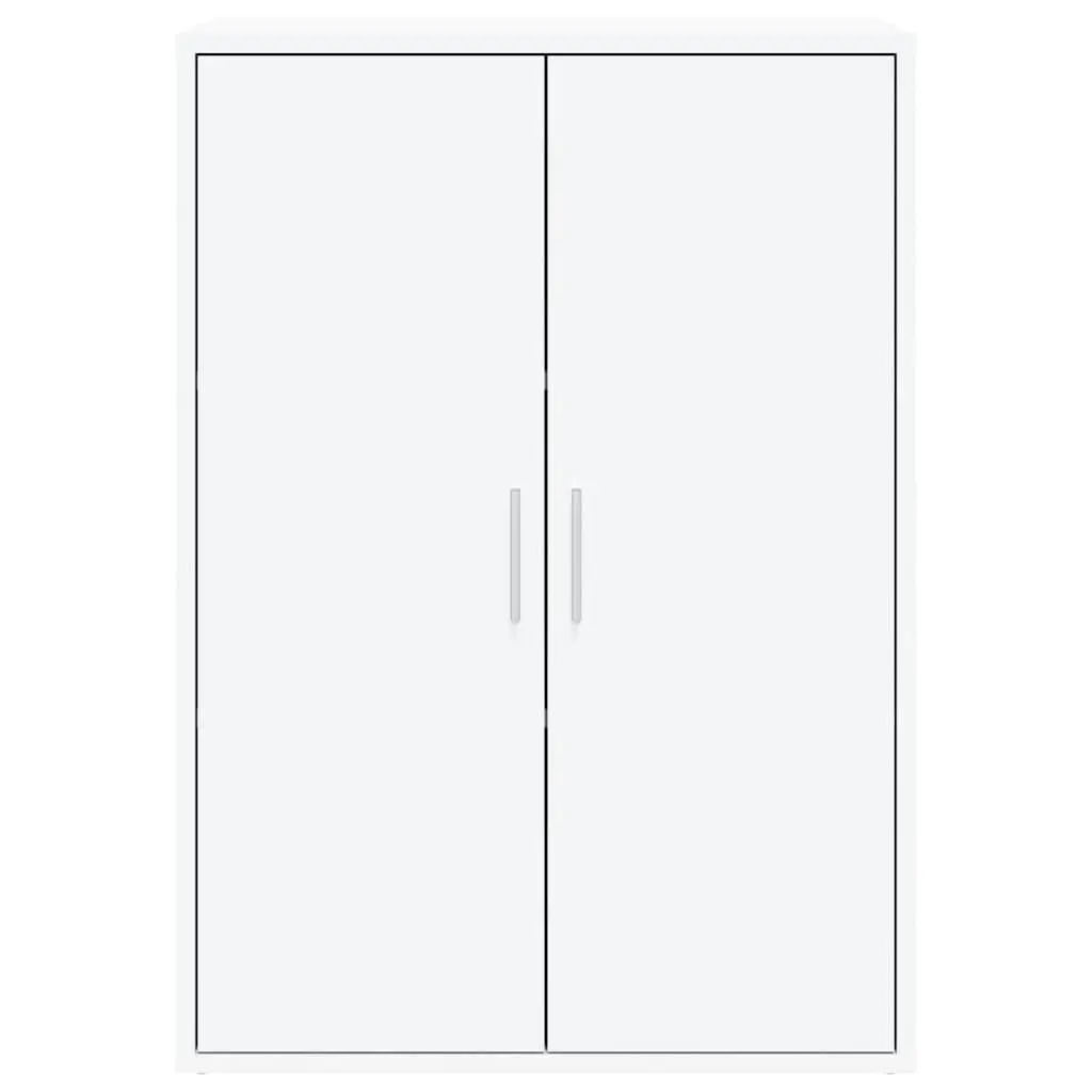 White Sideboard Storage Cabinet 60x31x84 cm