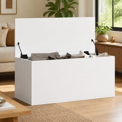 Elegant White Storage Box for Versatile Use and Organization