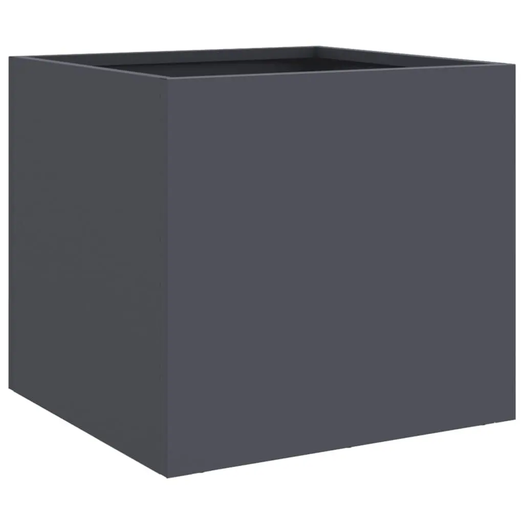 Steel Garden Planters Cold-rolled Steel 32x30x29 cm Anthracite