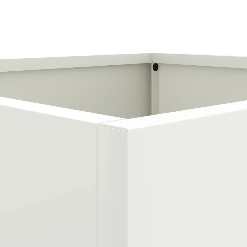 Outdoor Flower Box with Sturdy Steel Frame